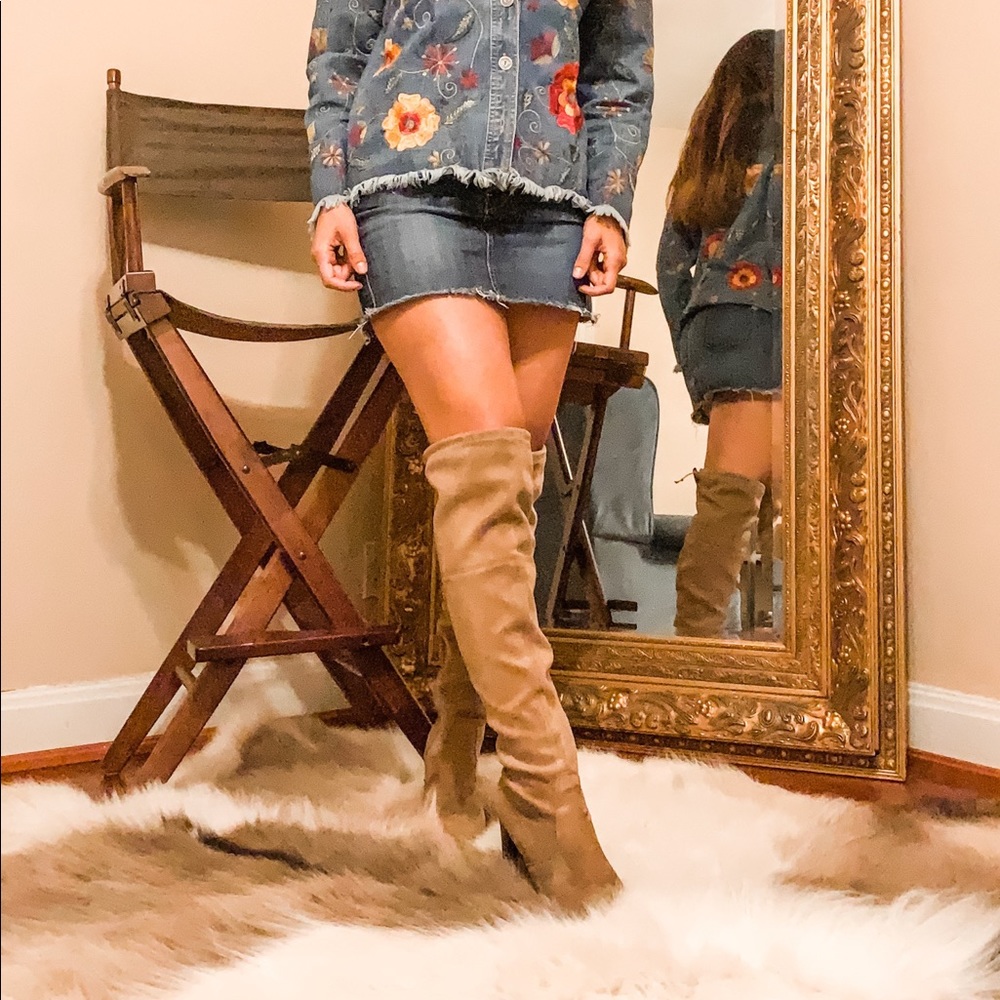 Denim skirt